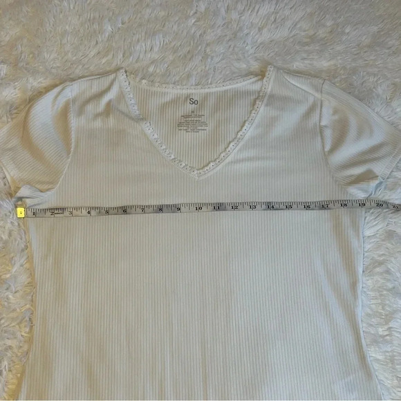 SO Kohl’s Brand Short Sleeve Bodysuit - Picture 4 of 5